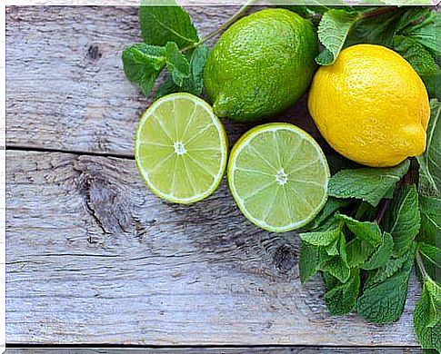 Foods recommended for anxious people containing citric acid