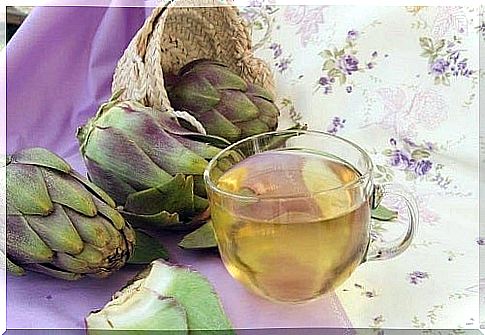 Teas to reduce the level of uric acid with artichokes