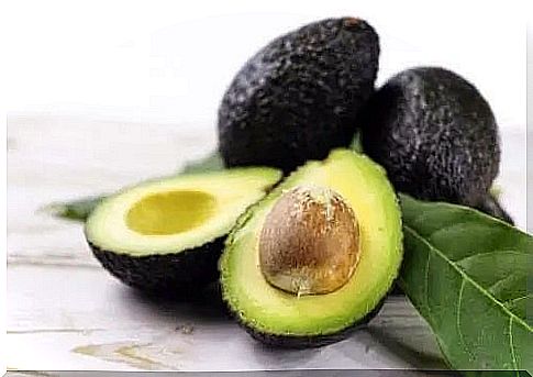 Healthy recipes with baked avocado