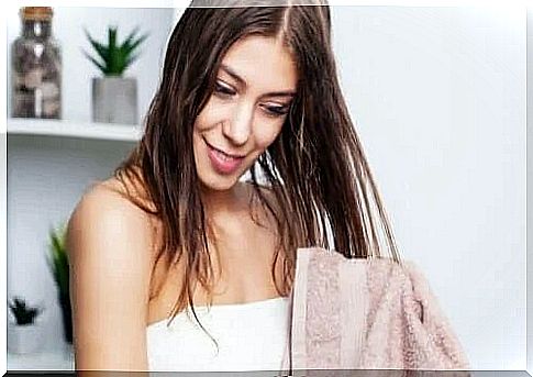 How can you clean oily hair effectively?