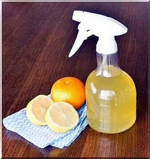 Ecological cleaning solutions with lemon