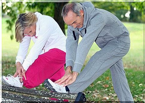 intense exercise sessions in the elderly