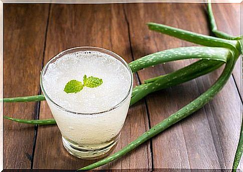 Aloe vera juice reduces inflammation 