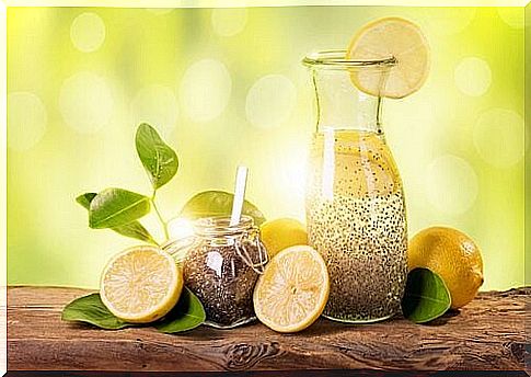 Lose weight quickly with lemon, ginger and chia seeds