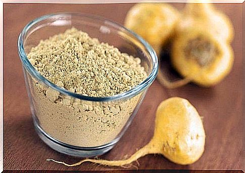 Treat menopausal symptoms with maca powder