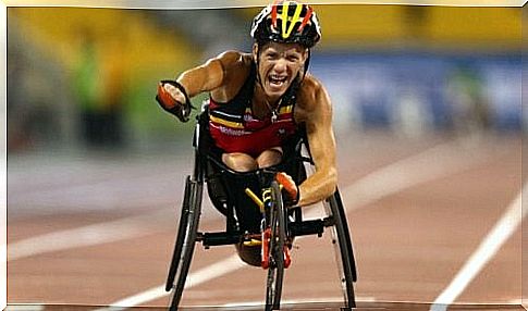 The last race for the Paralympic athlete Marieke Vervoort