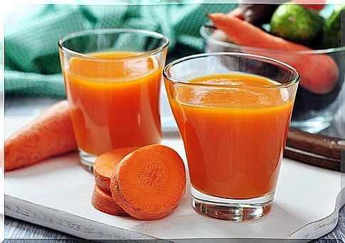 Carrot juice useful against uric acid