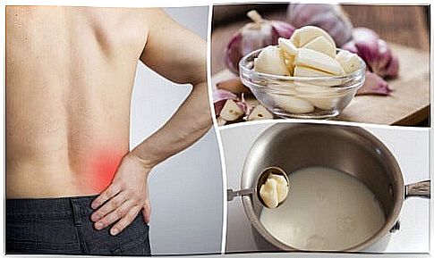 Remedy for sciatica with garlic milk