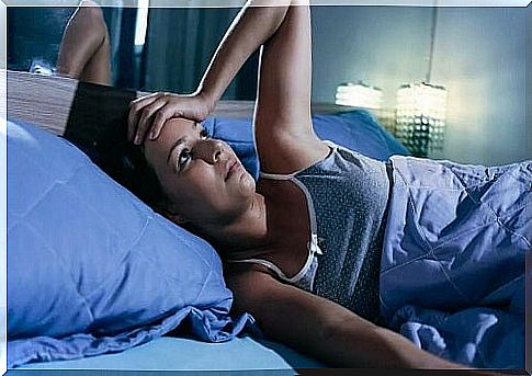 Woman bothered by sleep spasms