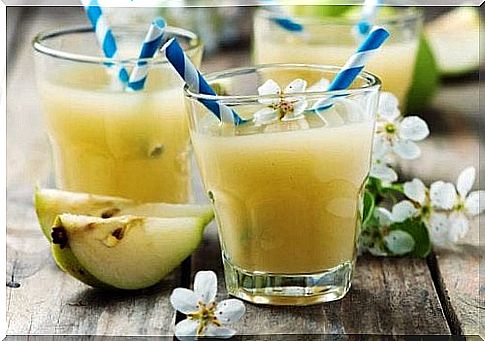 A pear smoothie helps you lose weight