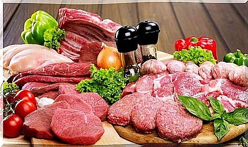 Different types of red meat